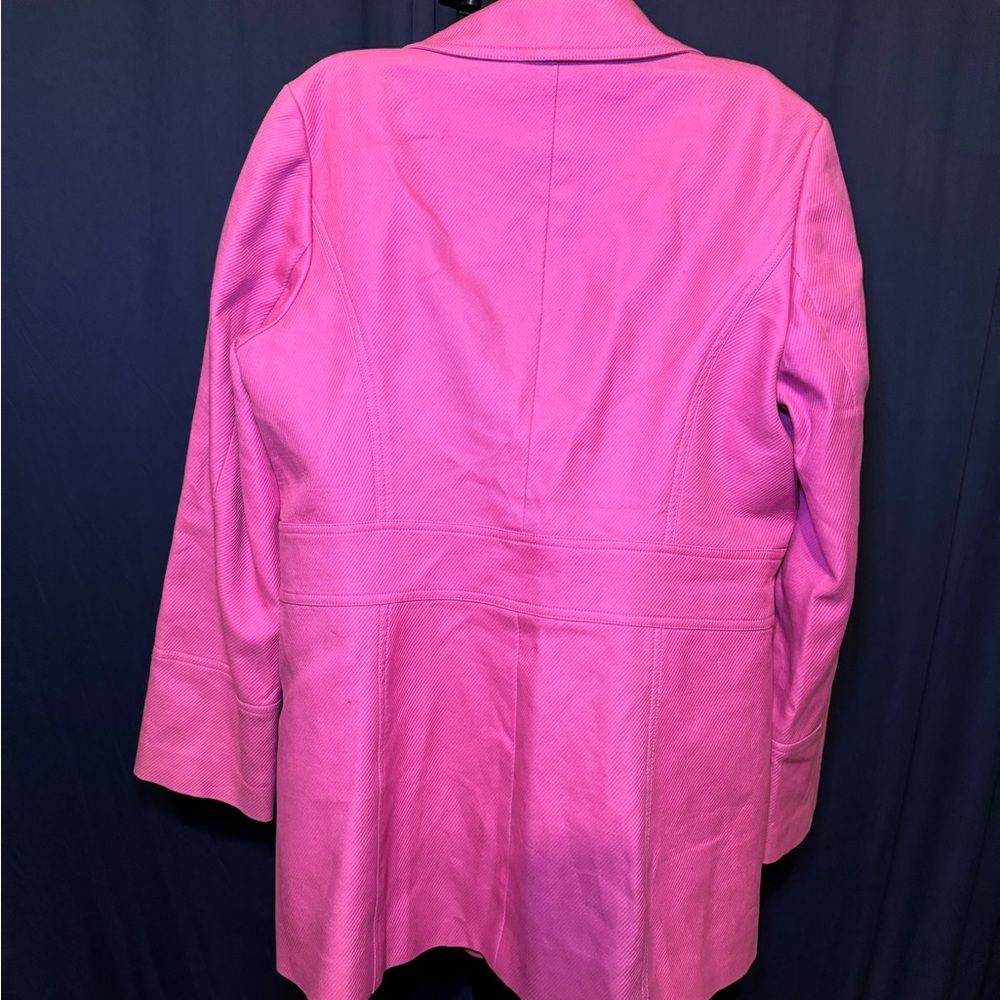 Y2k Pink Peacoat Jacket - image 2